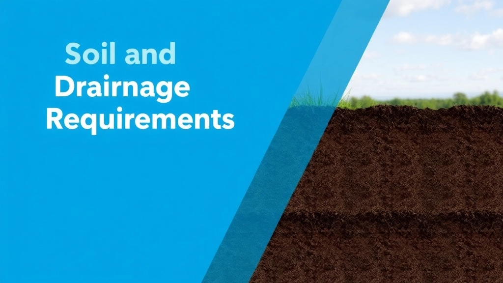 Soil and Drainage Requirements