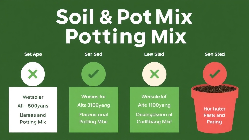 Soil and Potting Mix Recommendations