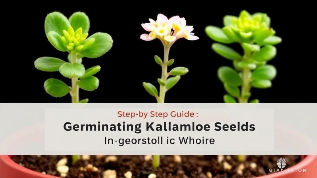 Step-by-Step Guide to Germinating Kalanchoe Seeds