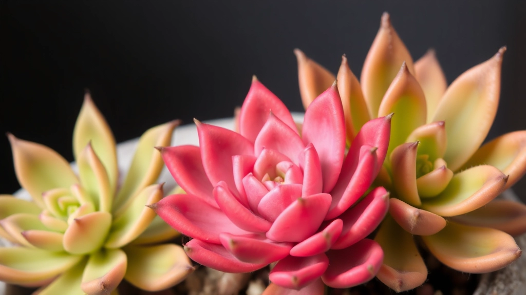 Succulent Kalanchoes with Unique Leaf Structures