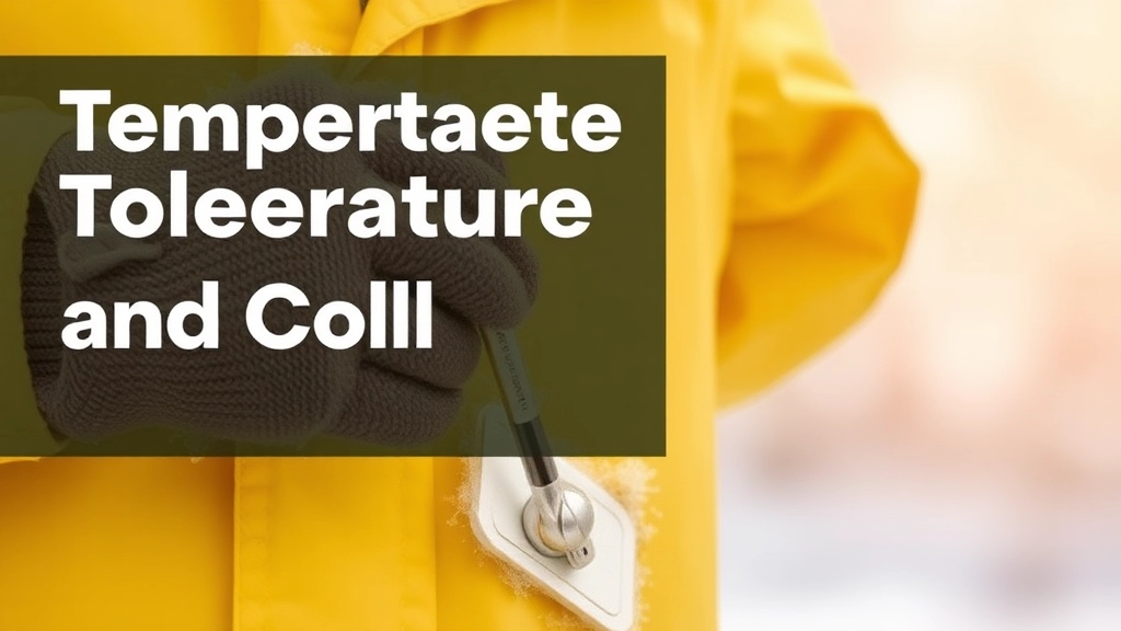 Temperature Tolerance and Cold Protection Tips