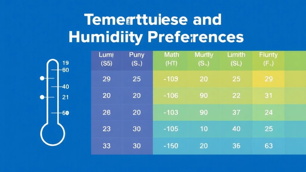 Temperature and Humidity Preferences