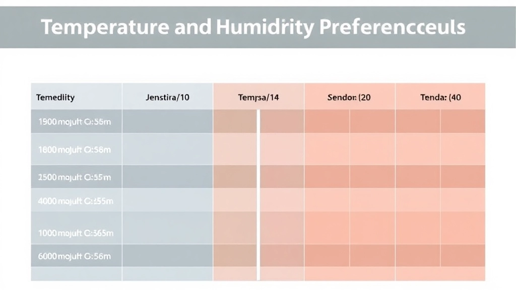 Temperature and Humidity Preferences