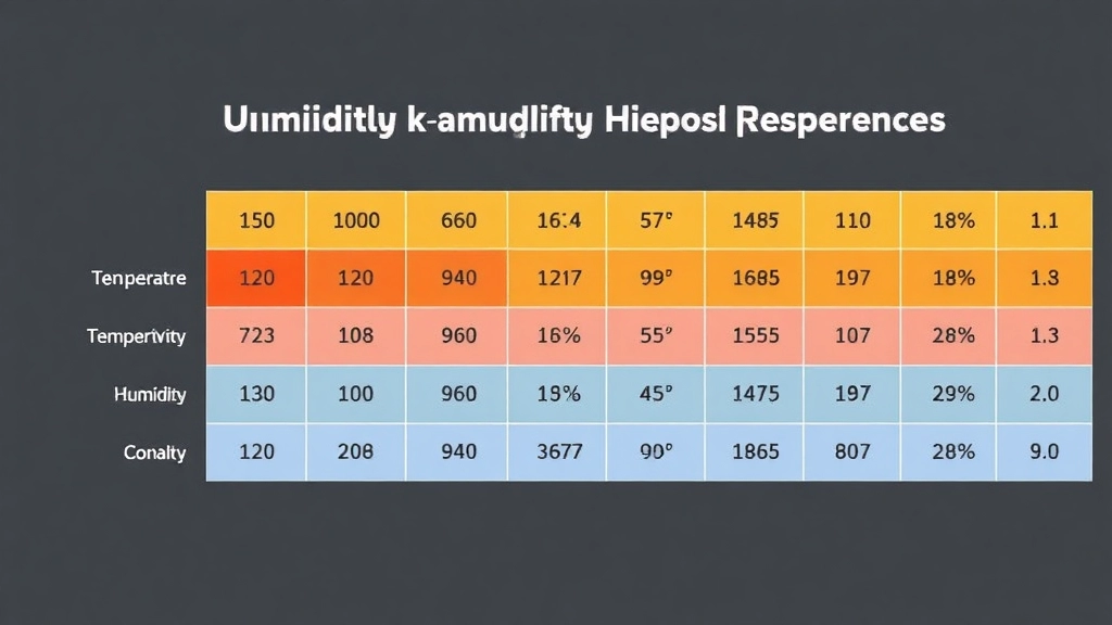 Temperature and Humidity Preferences