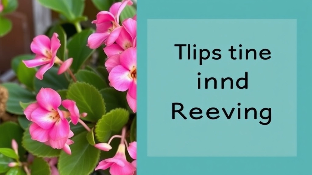 Tips for Shipping and Receiving Kalanchoe Pink Butterflies