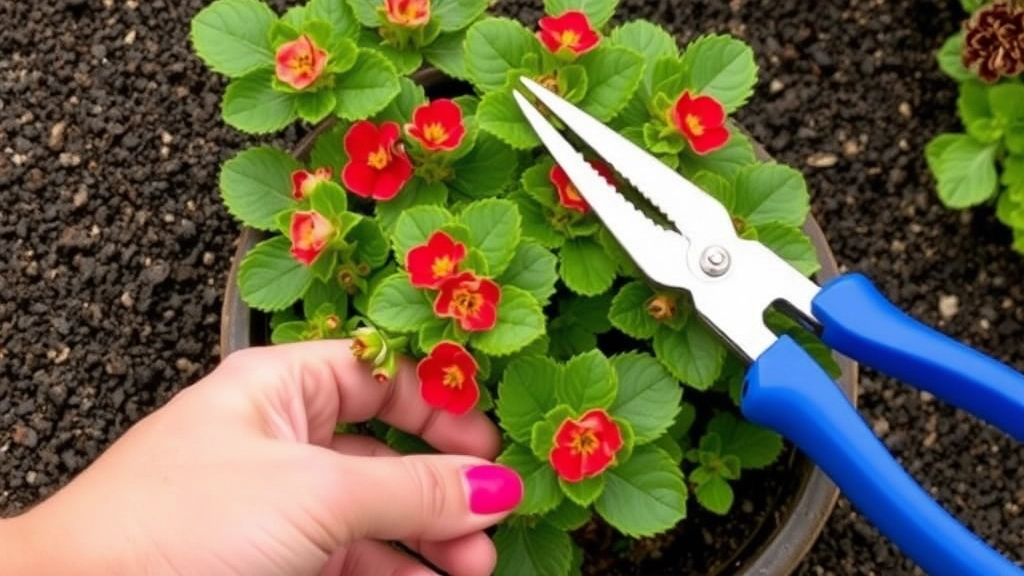 Tools Needed for Deadheading Kalanchoe