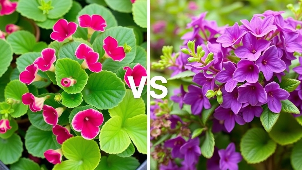 Trailing Kalanchoe vs. Cissus: A Vining Comparison