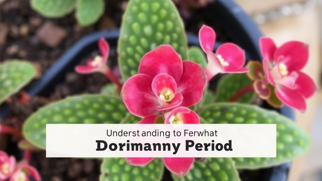 Understanding the Dormancy Period for Kalanchoe