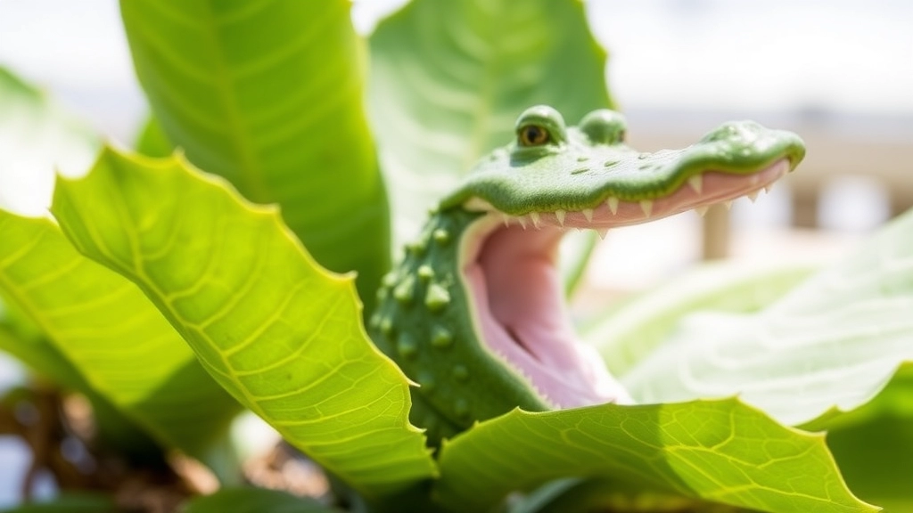 Unique Characteristics of the Alligator Plant