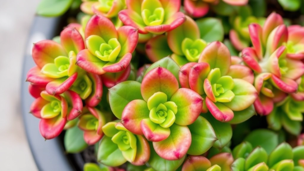 Unique Features of Green Foliage in Kalanchoe Plants