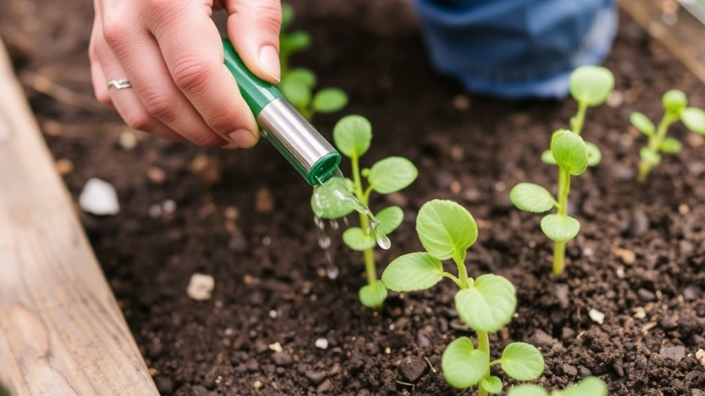 VI. Planting the Cuttings and Initial Watering