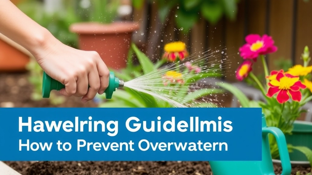 Watering Guidelines: How to Prevent Overwatering