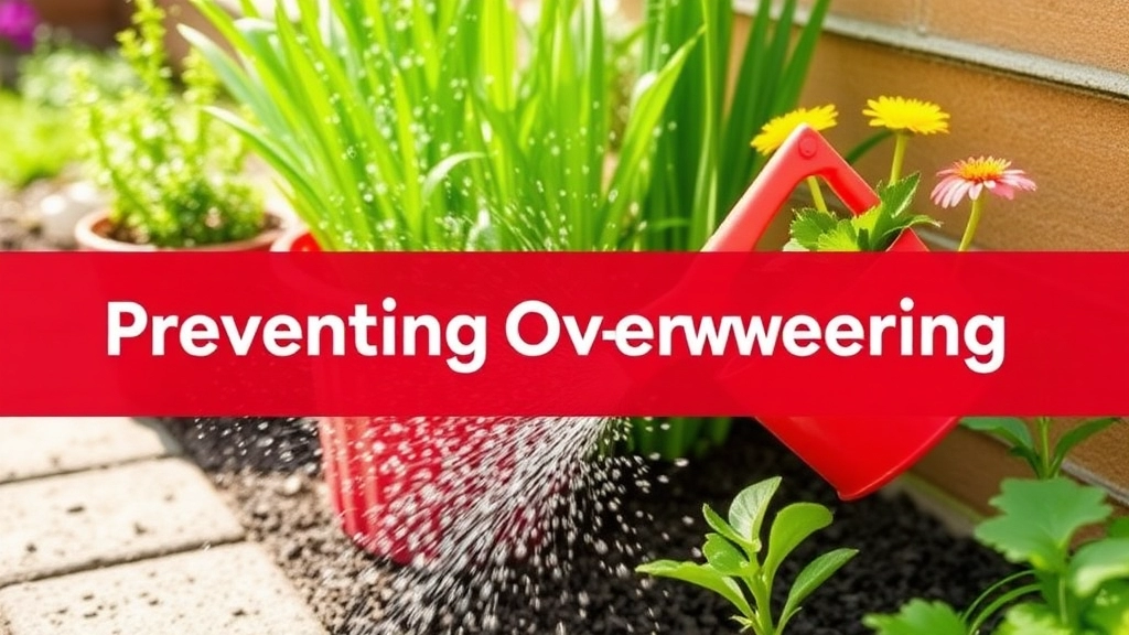 Watering Guidelines: Preventing Overwatering