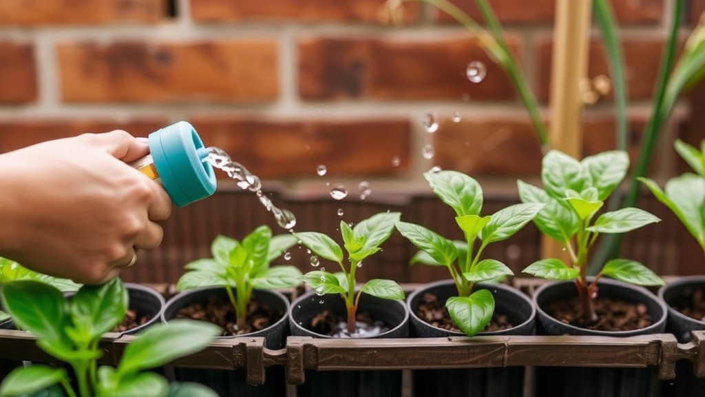 Watering Guidelines for Healthy Growth