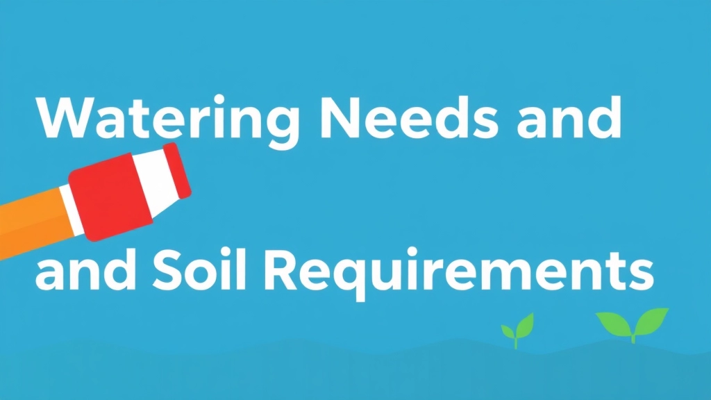 Watering Needs and Soil Requirements