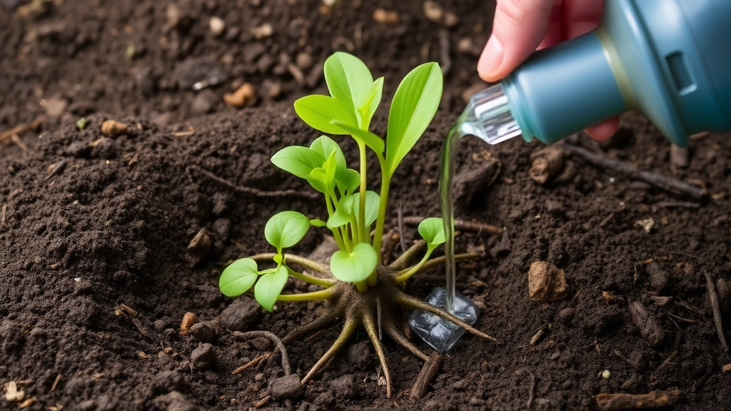 Watering Once Roots Develop