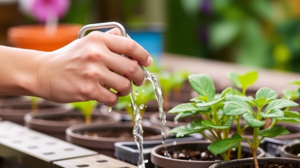 Watering Schedule for Healthy Growth