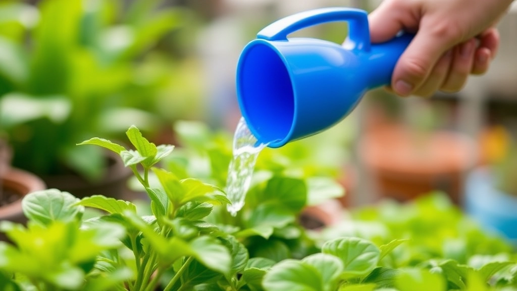 Watering Tips for Healthy Growth