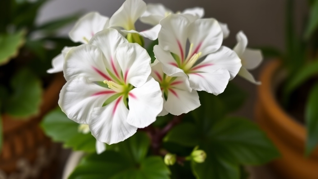 White Kalanchoe in Home Decor